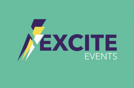 Excite Events logo farve